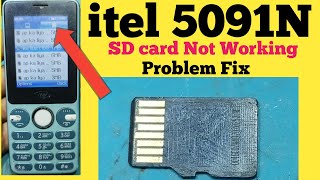 itel 5091N Sd Card Not Working | Sd Card Not Working | Sd card Not Show