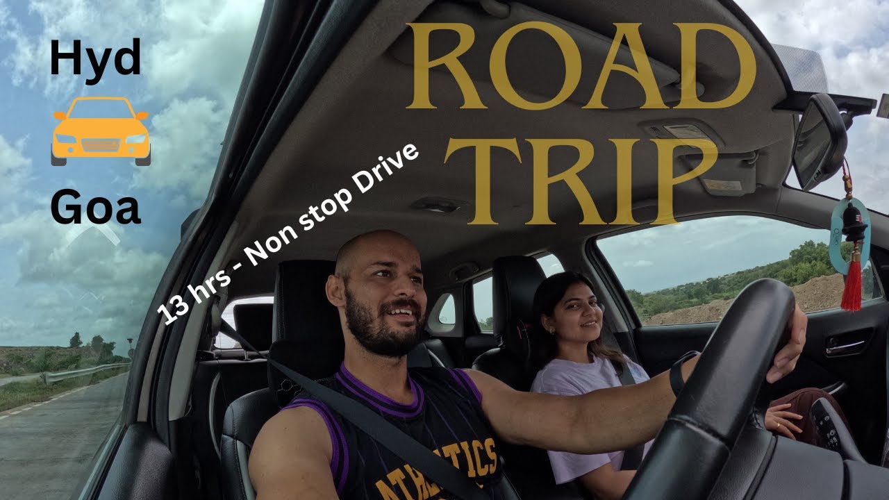 Hyderabad to Goa Road trip by Car in July | 13 hrs crazy drive