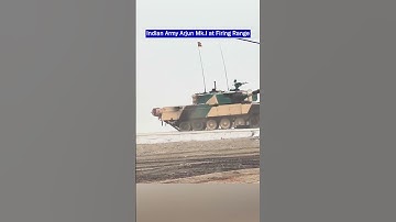 Indian Army Arjun Mk.I Tanks at the Firing Range!