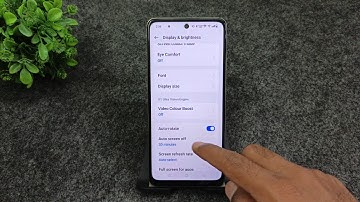 Realme P3 5G me auto rotate screen on off kaise kare