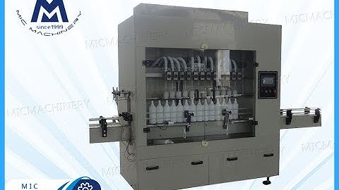 pesticide liquid filling machine (MIC-ZF12 gravity filling machine)