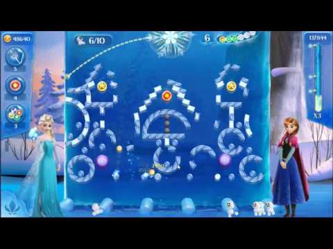 Frozen Free Fall: Icy Shot Level 152 - NO BOOSTERS ☃☃☃