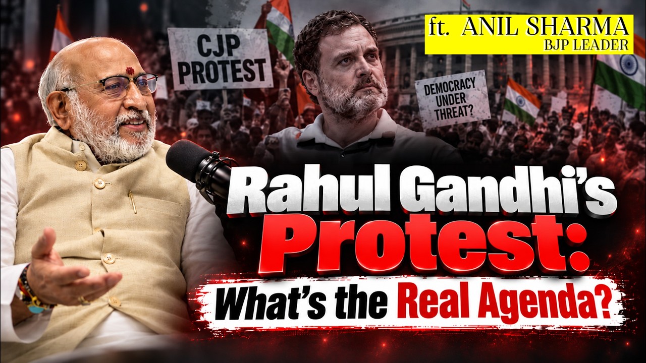 Rahul Gandhi’s Protest: What’s the Real Agenda? | CJP Controversy | Exclusive interview