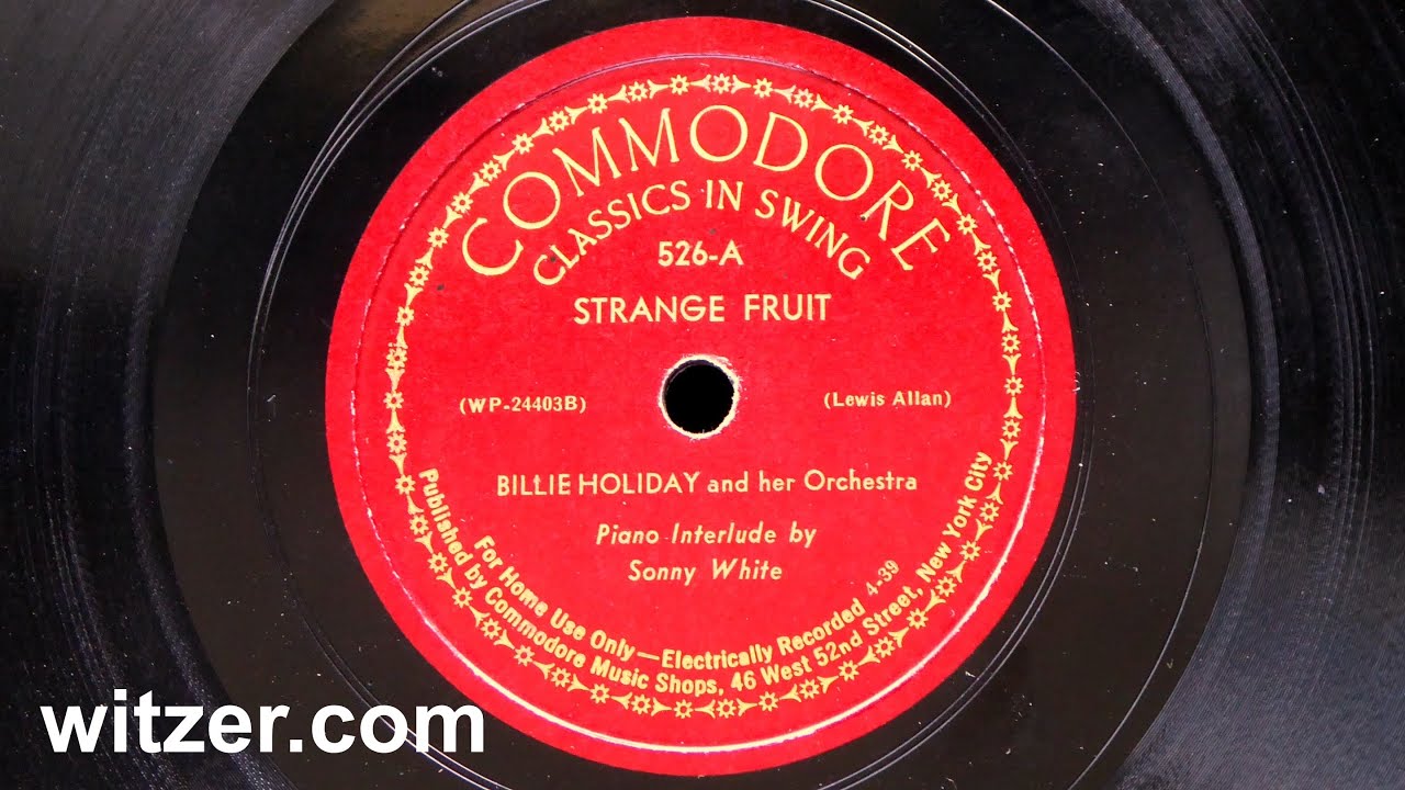 美盤 Billie Holiday Strange Fruit SPレコード HOLIDAY,BILLIE - Strange Fruit - Amazon.com Music