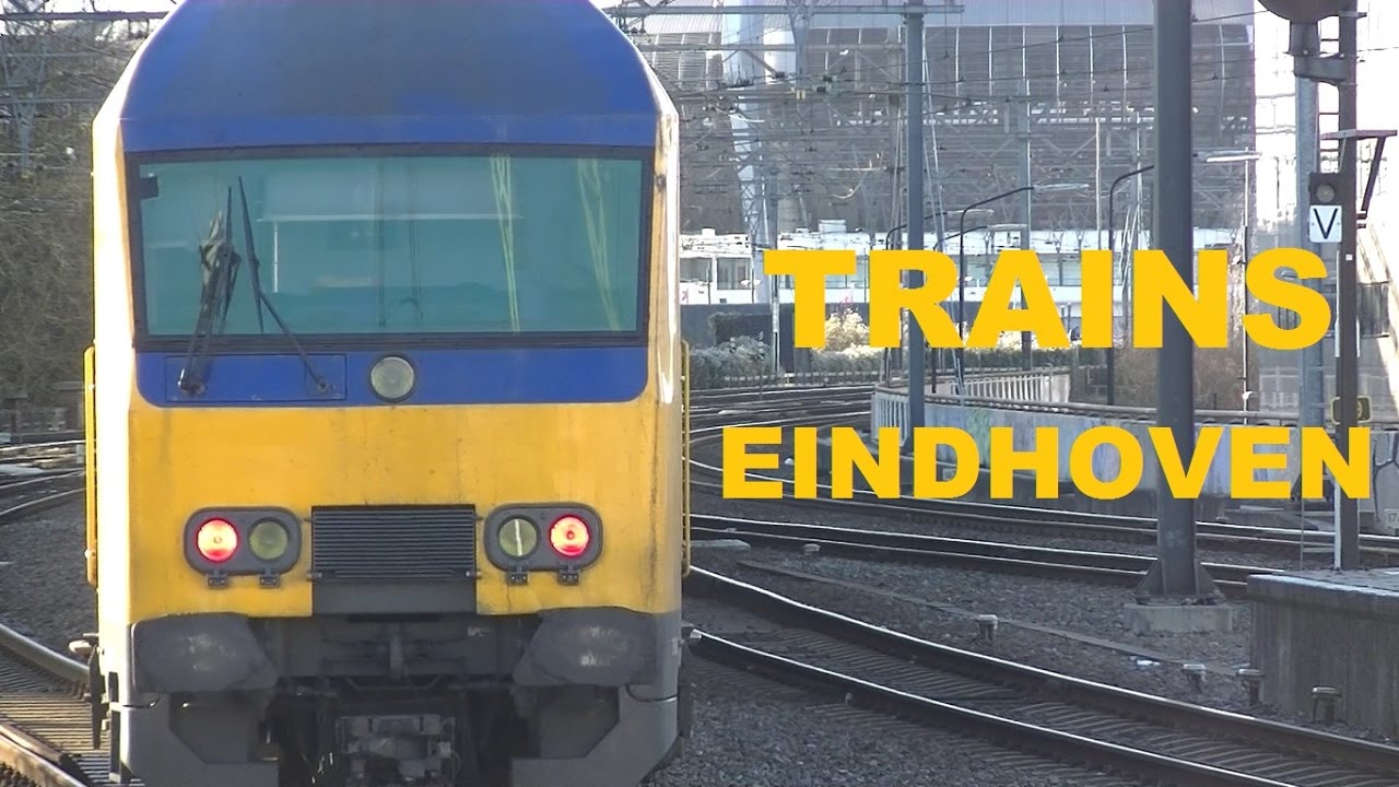 Trains in Eindhoven - NS treinen op station Eindhoven