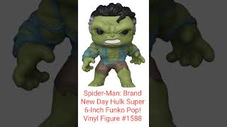 Spider-Man: Brand New Day Hulk Super 6-Inch Funko Pop! Vinyl Figure #1588