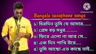 Saxophone  Bengali Songs  |Saxophone Music Popular Songs Bengali | বাংলা গান Thumb