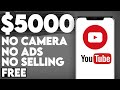 Earn $5000+ Using YouTube WITHOUT UPLOADING Videos! (No Selling)