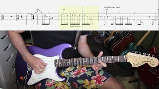 Rainbow - Cold Hearted Woman guitar solo LESSON