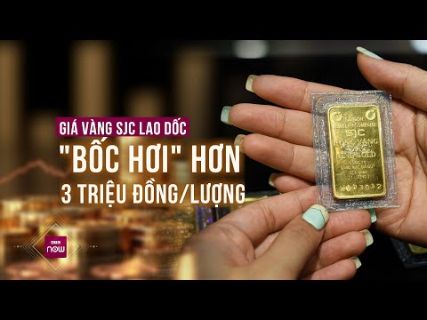 Giá vàng SJC lao dốc, \