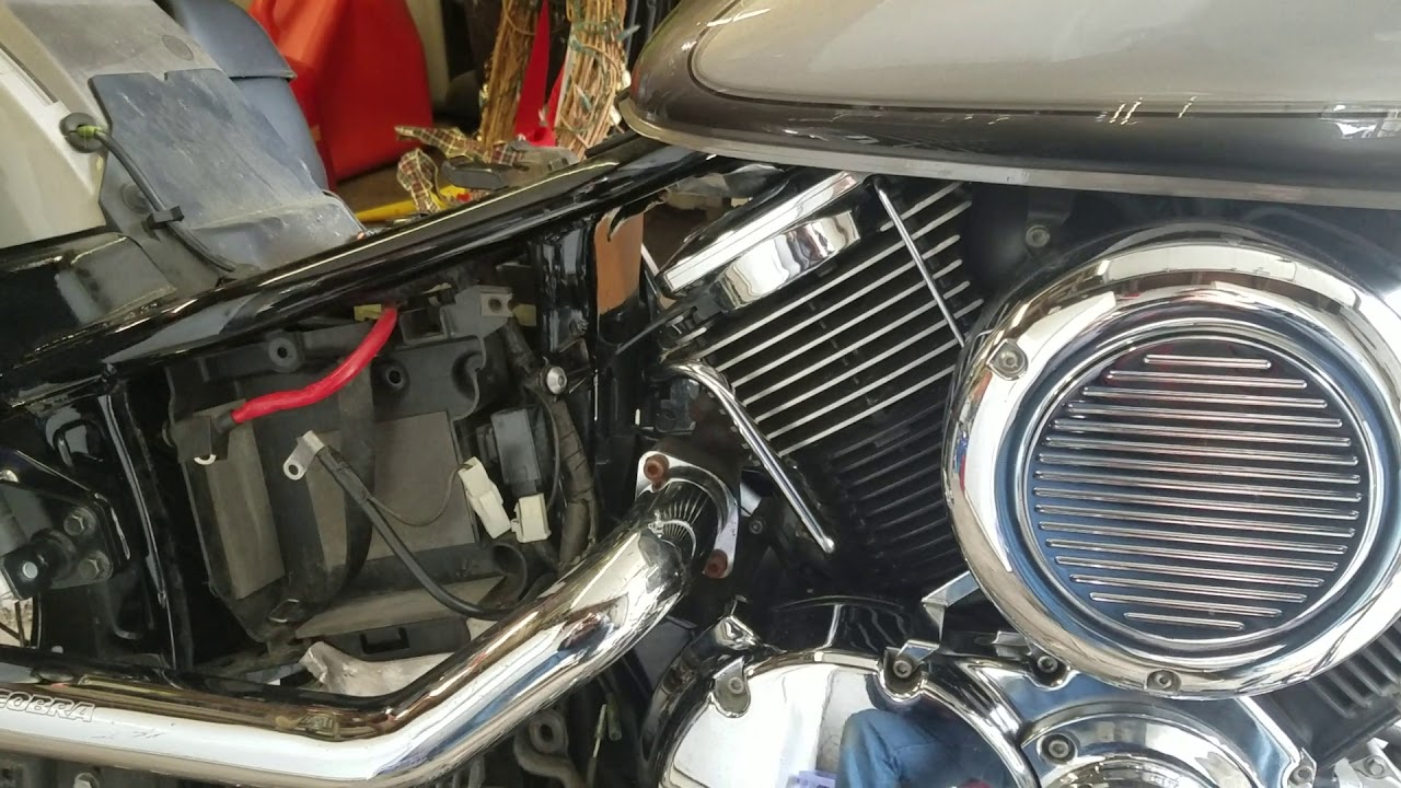 How To Change The Rectifier On A 2002 Yamaha V-Star 1100 Classic