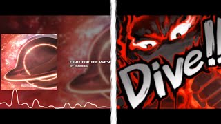 Fight for the Present X Dive!! Mashup | Heroes Battlegrounds X The Strongest Battlegrounds