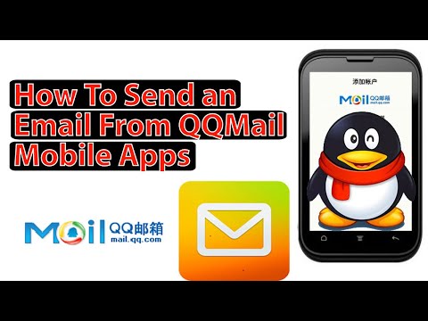 How to send an email from QQ Mail mobile app || How to send a message, file, image in QQ Mail