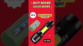 🔦⚡ Ultra-Bright Mini Tactical Flashlight