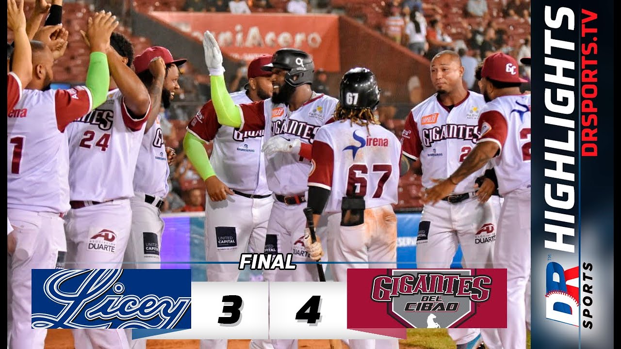 Resumen Tigres del Licey vs Gigantes del Cibao | 18 NOV 2021 | Serie Regular Lidom