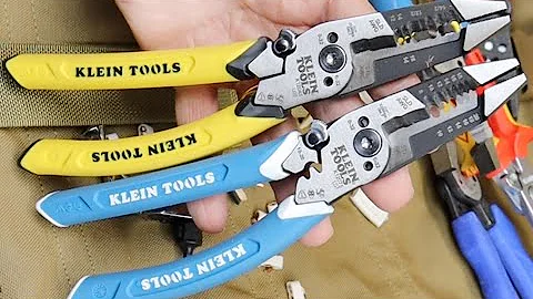 Lowes Exclusive? New Klein Tools Slim Forged Wire Cutter Strippers: Lightweight Heavyweights!