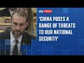 Deputy national security adviser's statements brought China spying case to a 'crashing halt'