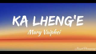 Ill Be There S  Mary Vaiphei   Song