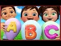 Aprender o alfabeto com balões! | Banana Cartoon Português | Músicas Infantis e Desenhos Animados