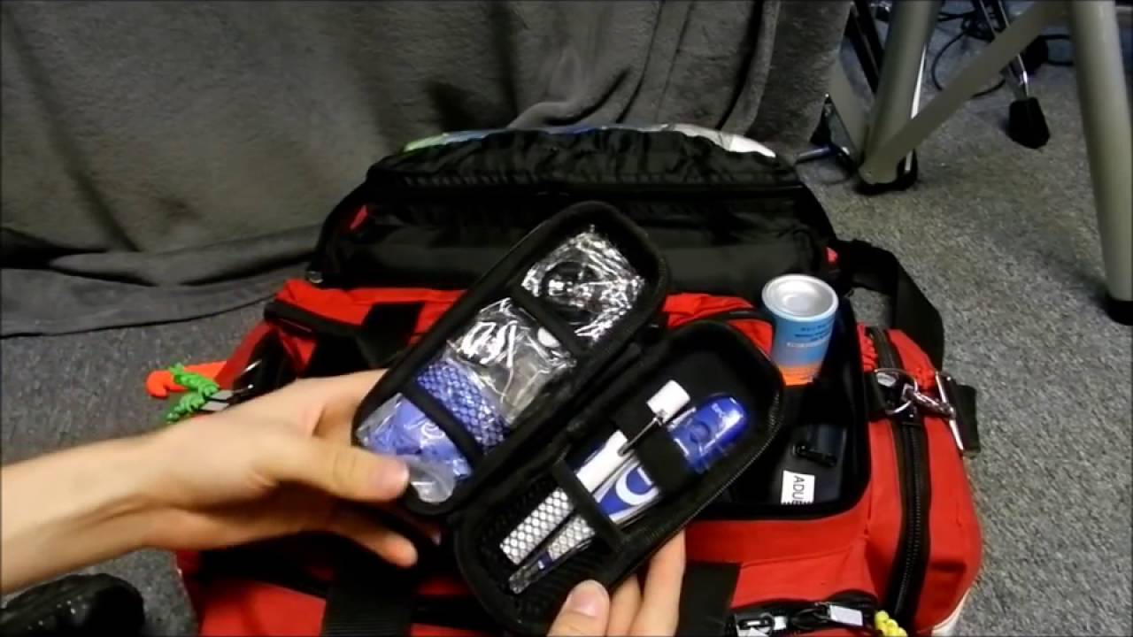 Professional Trauma bag EMS, EMT PARAMEDIC BAG First responder bag