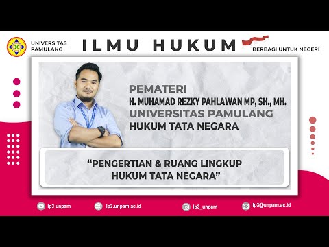 HUKUM TATANEGARA  pertemuan ke 1 ( PENGERTIAN & RUANG LINGKUP HTN )