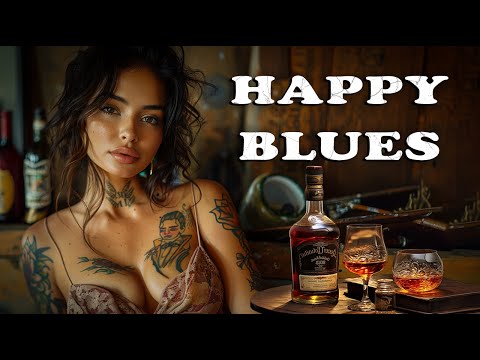 Happy Blues - Guitar and Piano Blues in Elegant Slow Blues Melodies | Electric Blues Fusion