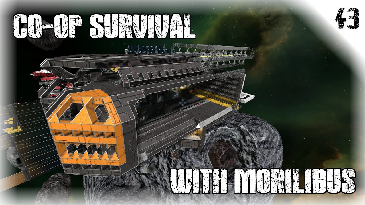 Space Engineers co op survival - 43 - Batteries and Top Slider - YouTube
