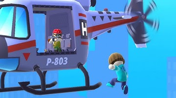 HELICOPTER ESCAPE 3D - Walkthrough Gameplay Part 1 (iOS Android)