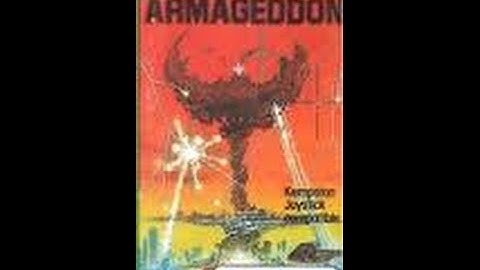 ARMAGEDDON C64 1983 OCEAN COMMODORE 64 (MISSILE COMMAND)NOSTALGIA CLASSIC RETRO VIDEO GAME