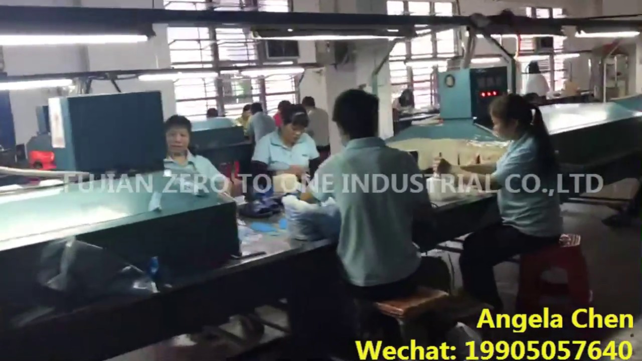 slipper manufacture process