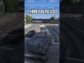 USING A 1000HP TANK TO RUN FROM THE COPS ON GTA5RP!  #funnymoments #gta #roleplay  #policecar #tank
