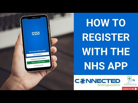 How to register with the NHS app