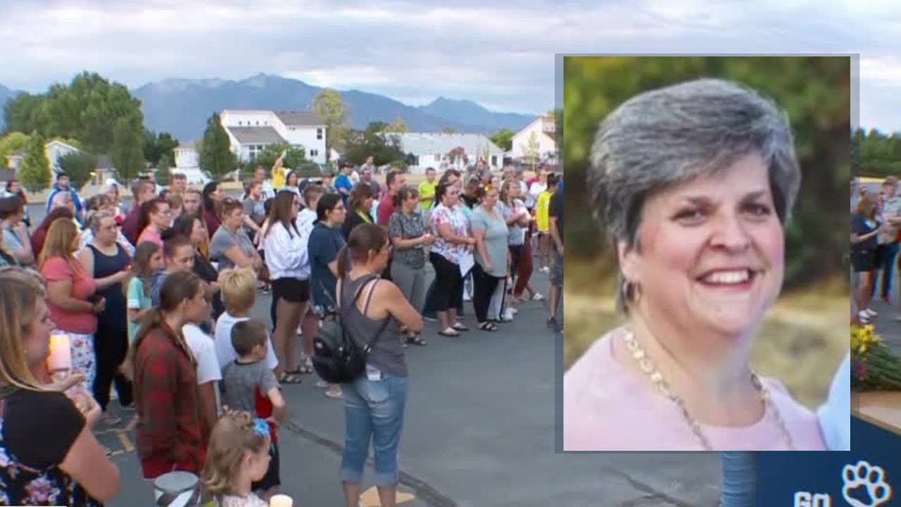 Vigil held for beloved teacher killed in car crash - YouTube