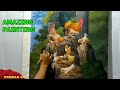 CARA MELUKIS - MENGGAMBAR AYAM POHON DAN ANGGREK / HOW TO DRAW CHICKEN, TREE AND ORCHID By DANDAN SA