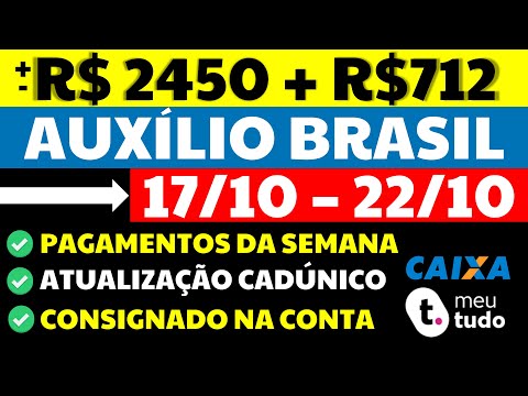 💵 BOAS NOTÍCIAS! VALOR EMPRÉSTIMO AUXÍLIO BRASIL NA CONTA CAIXA MEUTUDO PAGAMENTOS DA SEMANA