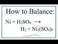 Balancing Chemical Equations with Polyatomic Ions