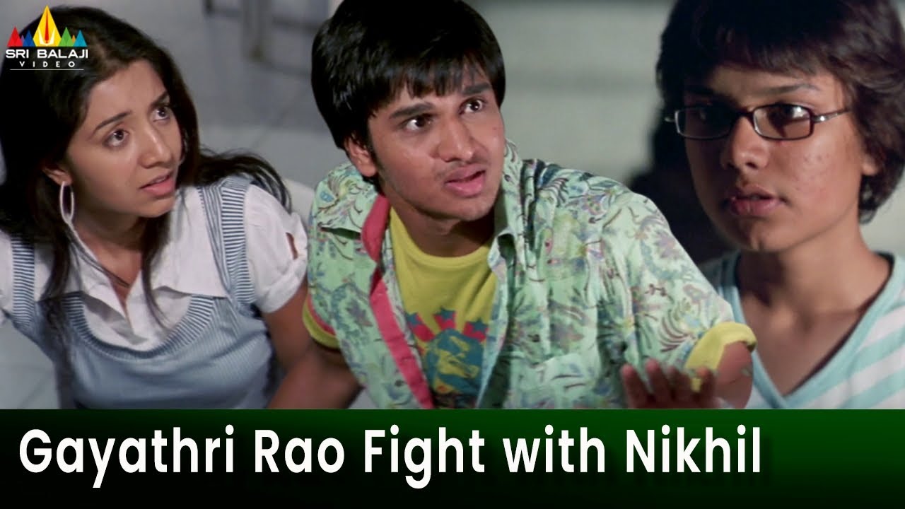 Gayathri Rao Fight with Nikhil Siddharth | Happy Days Telugu Movie Scenes 