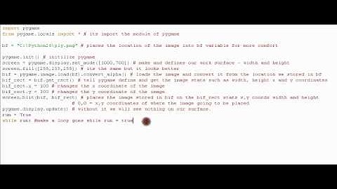 Pygame Making a Game Tutorial Rect, Event Loop