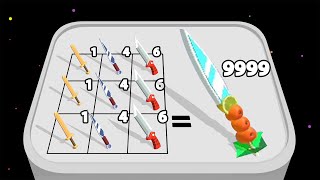 KNIFE CUT: Merge Hit - Merge Knife, Merge Master (ASMR Gameplay) screenshot 5