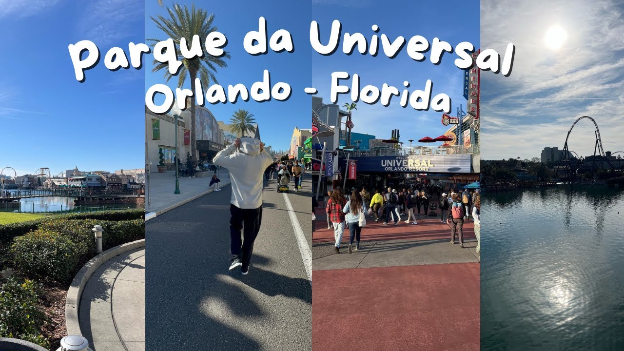 TEM MAIS BR DO QUE AMERICANO!!?? - Parque da Universal em Orlando
