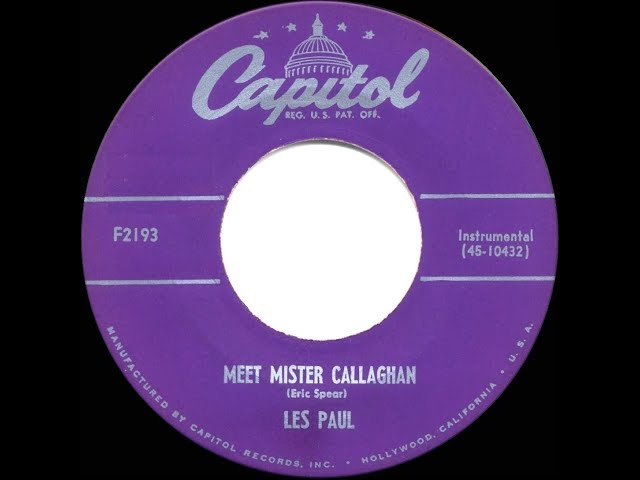 Syd Dale - Meet Mister Callaghan