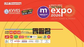 DAY 3 South India Retail Expo 2026 📍 Calicut Trade Centre, Kozhikode📅 June 10, 11 & 12, 2026