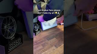 Please Dont Hate My Neon Car Art