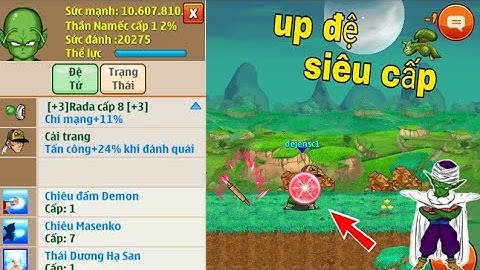 Ngọc Rồng Online - Tiếp Tục Hành Trình Siêu Cấp 1 Up Đệ Masenko | Jenki Official !