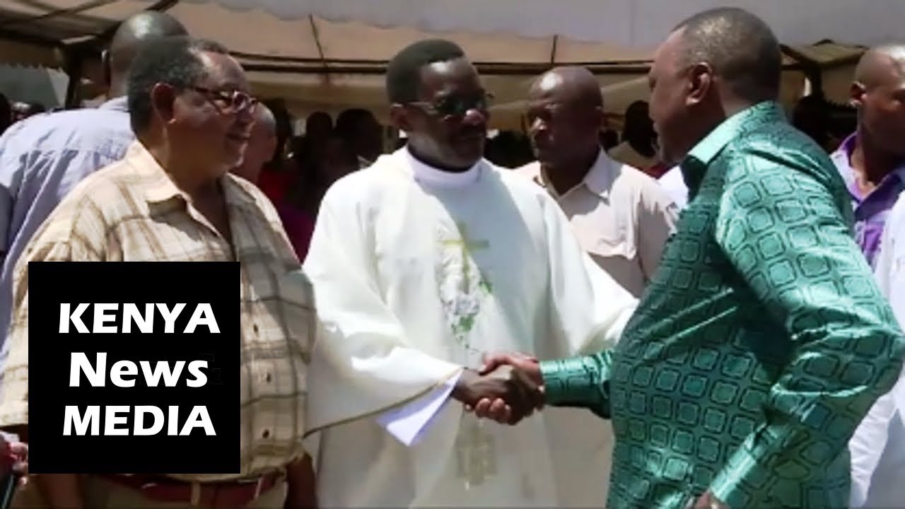 Church Service SONGS at St. Francis Assisi Catholic Church Uhuru Kenyatta Attending!!! newspaper mockup