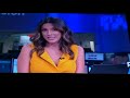 Univision Unews Maity Interiano Sexy Legs Yellow OutFit
