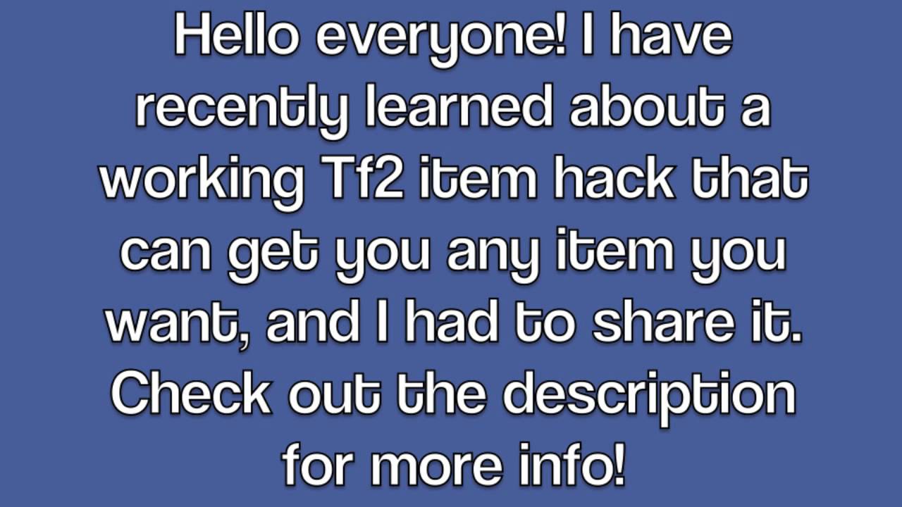 tf2 free items hack 2015 tf2 free items hack 2015