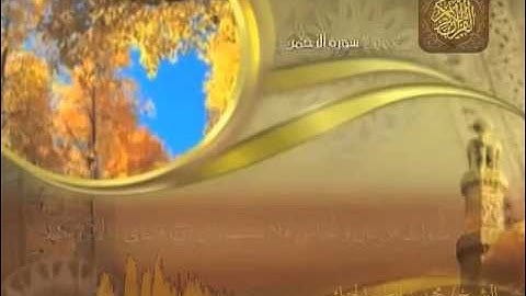 سورة الرحمان للشيخ محمد زلماطي