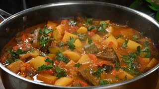 Овощи всегда вкусные по-йеменски с бамией