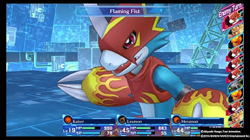 DIGIMON STORY CYBER SLEUTH Flamedramon HARD mode